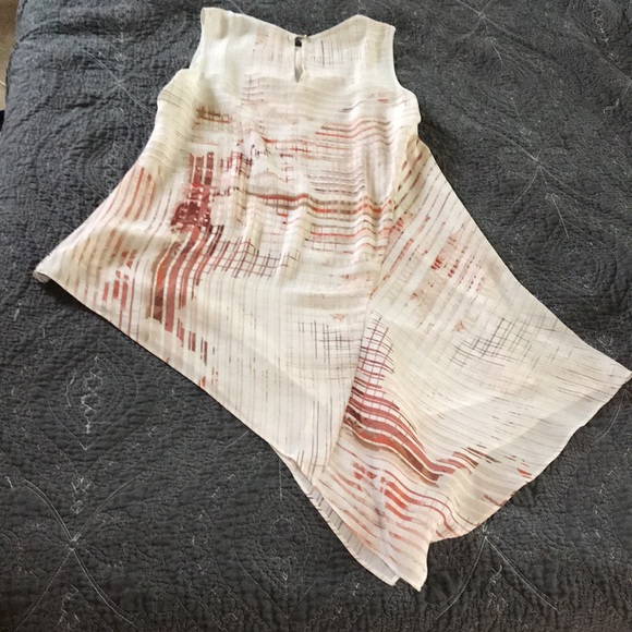 WHBM- Asymmetrical blouse-XXS - Picture 4 of 10